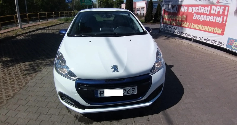Peugeot 208 cena 25800 przebieg: 68300, rok produkcji 2015 z Krotoszyn małe 79
